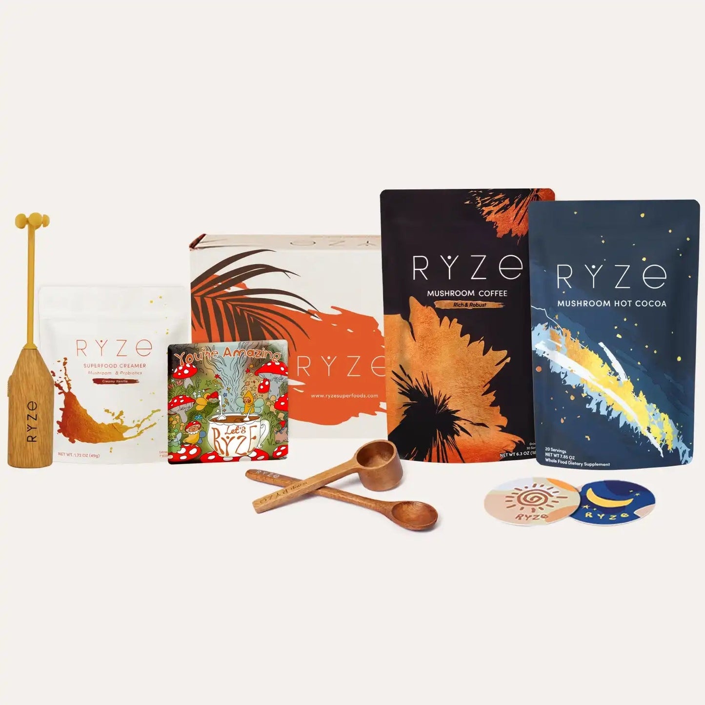 RYZE Dark Roast Cocoa Rest Pack
