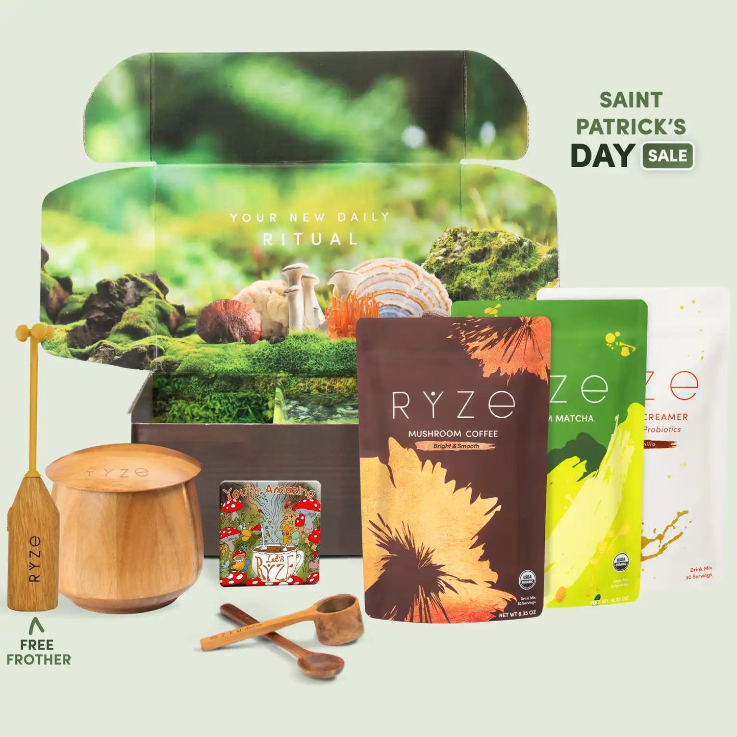 RYZE Coffee Matcha Ritual Pack
