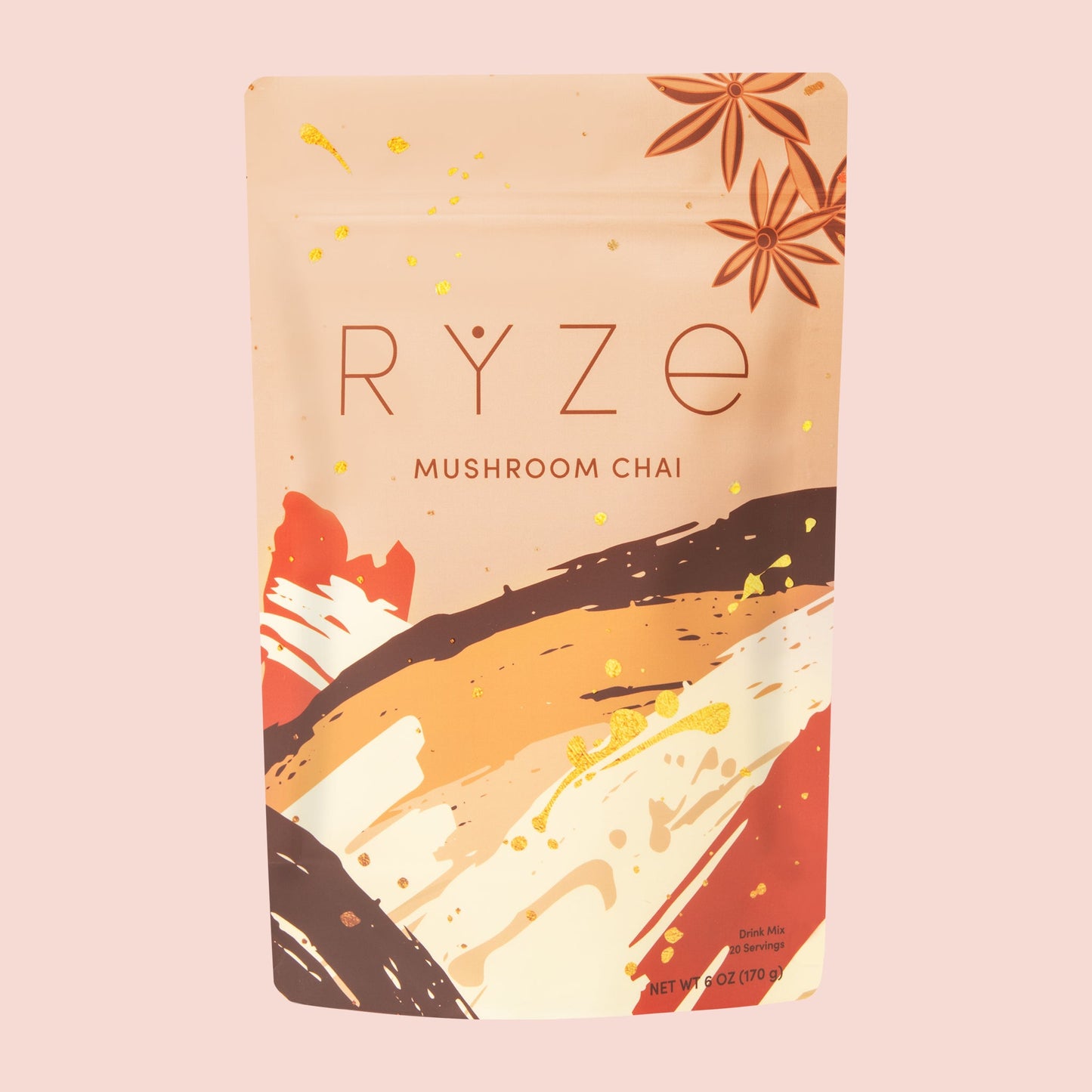 RYZE Smooth Mushroom Chai (20 Servings)
