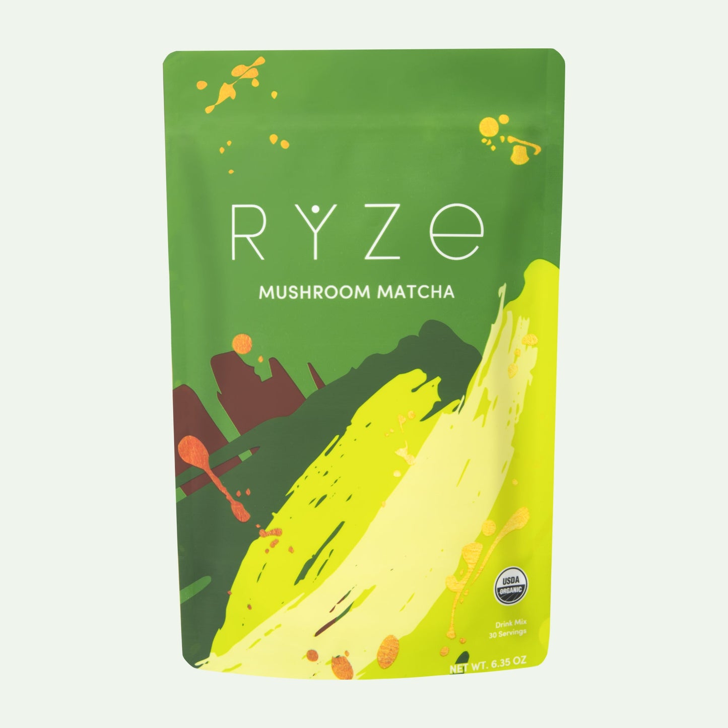 RYZE Smooth Mushroom Matcha (30 Servings)