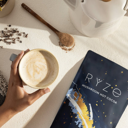 RYZE Smooth Mushroom Hot Cocoa (20 Servings)