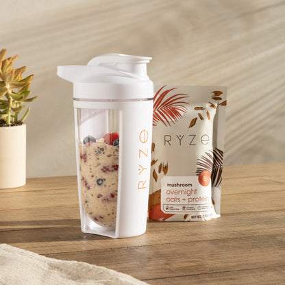 RYZE Mushroom Overnight Oats Breakfast Pack (14 Servings)