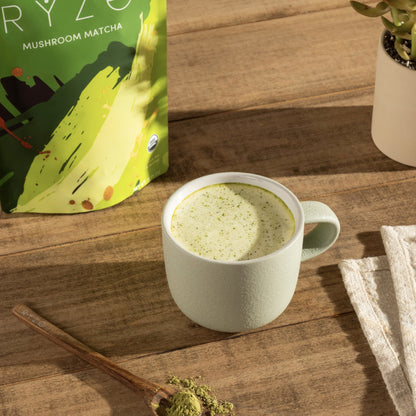 RYZE Smooth Mushroom Matcha (30 Servings)