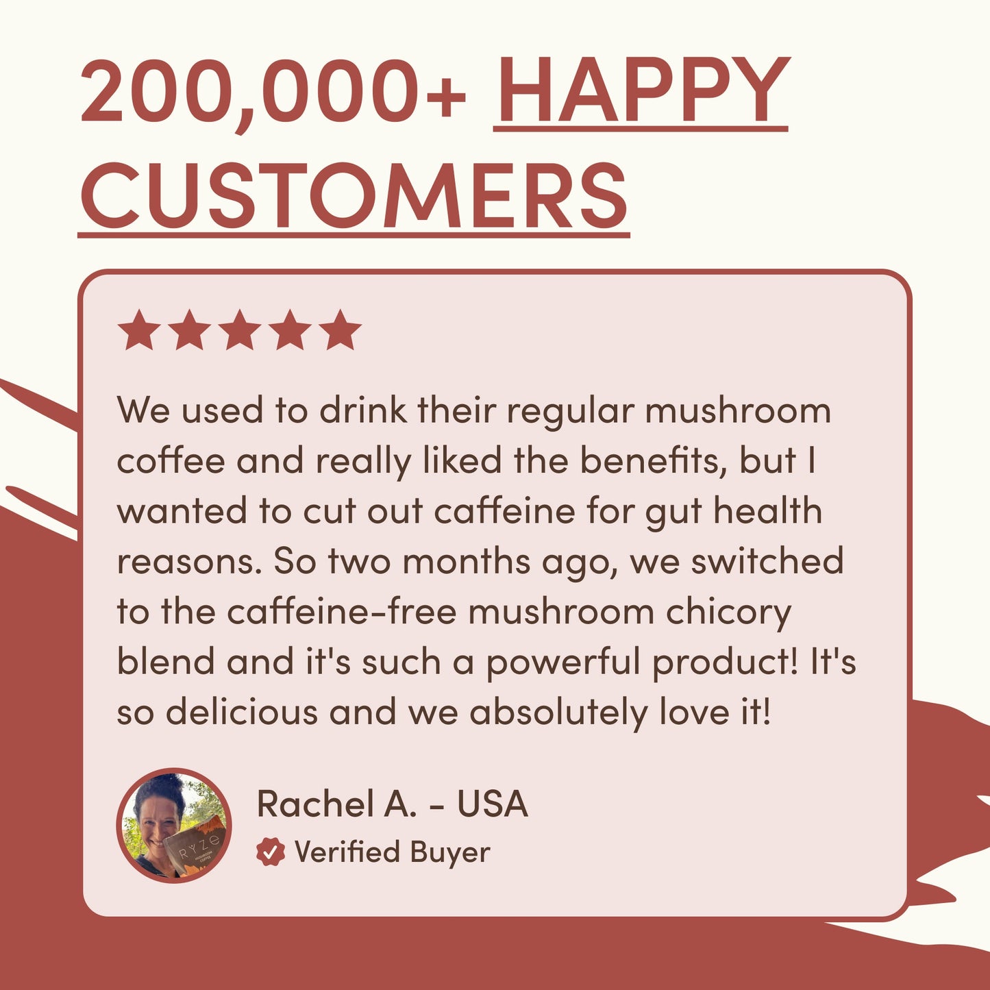 RYZE Smooth Mushroom Chicory (30 Servings)