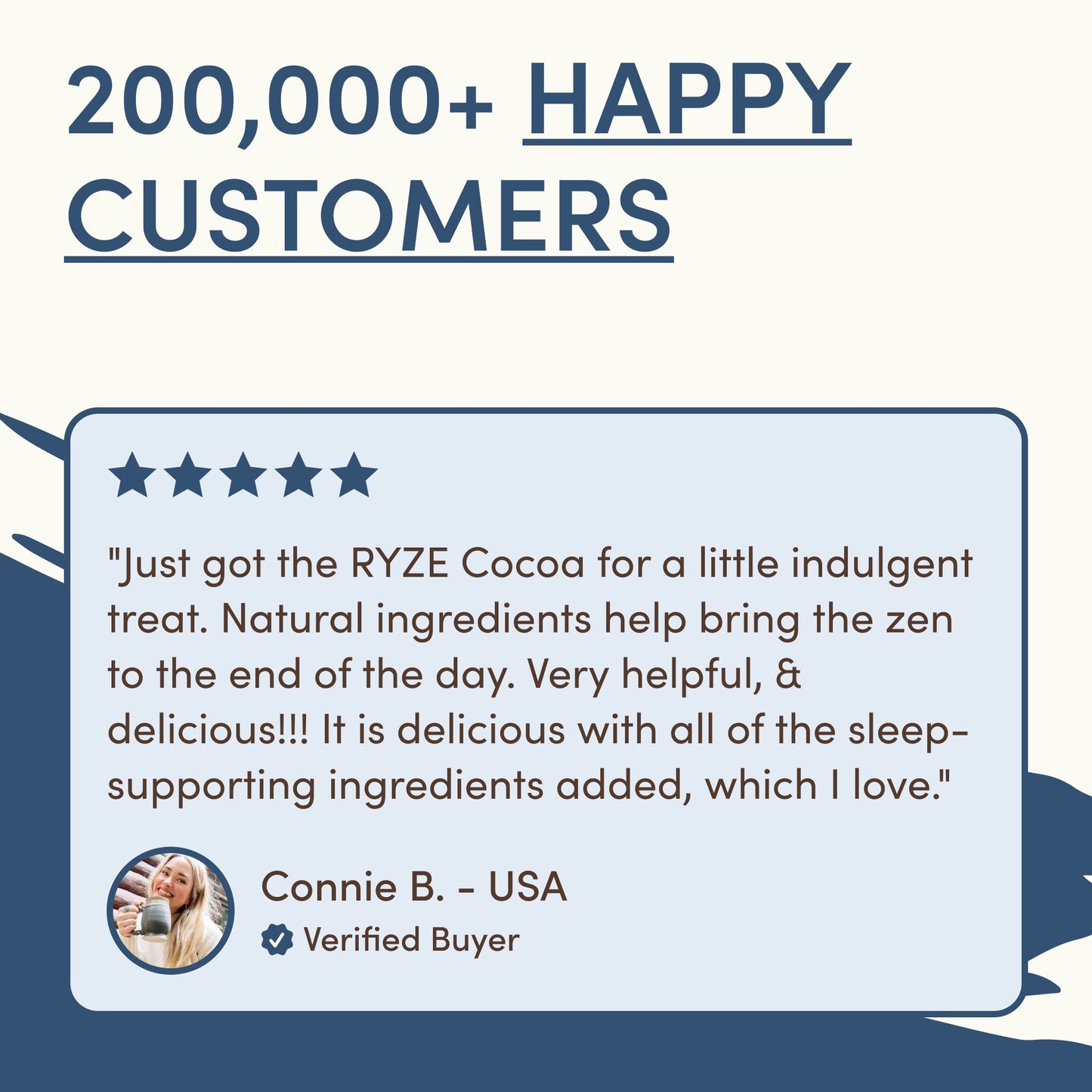 RYZE Smooth Mushroom Hot Cocoa (20 Servings)